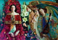 Rompecabezas Annunciation - Olga Suvorova 1000 piezas