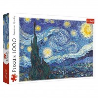 Rompecabezas Van Gogh Noche Estrellada 1000 Piezas Trefl