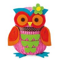 French Knitting Owl Doll - Teje un buho - 4M