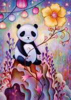 Rompecabezas Dreaming Panda naps 1000 piezas
