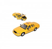Welly 1:24 1999 ford crown victoria taxi