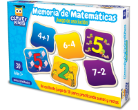Juego Educativo Memoria Sumas Y Restas -learning journey