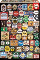 Rompecabezas etiquetas de cerveza 1500 piezas EDUCA