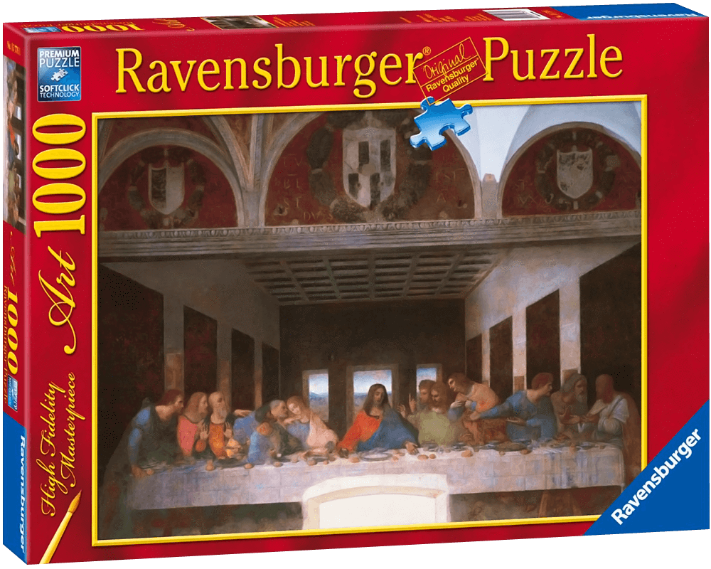 Rompecabezas Leonardo vinci cena - - Ravensburger - Jugueteria