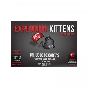 Juego Exploding Kittens NSFW (Contenido explicito, en Español) - Asmodee 